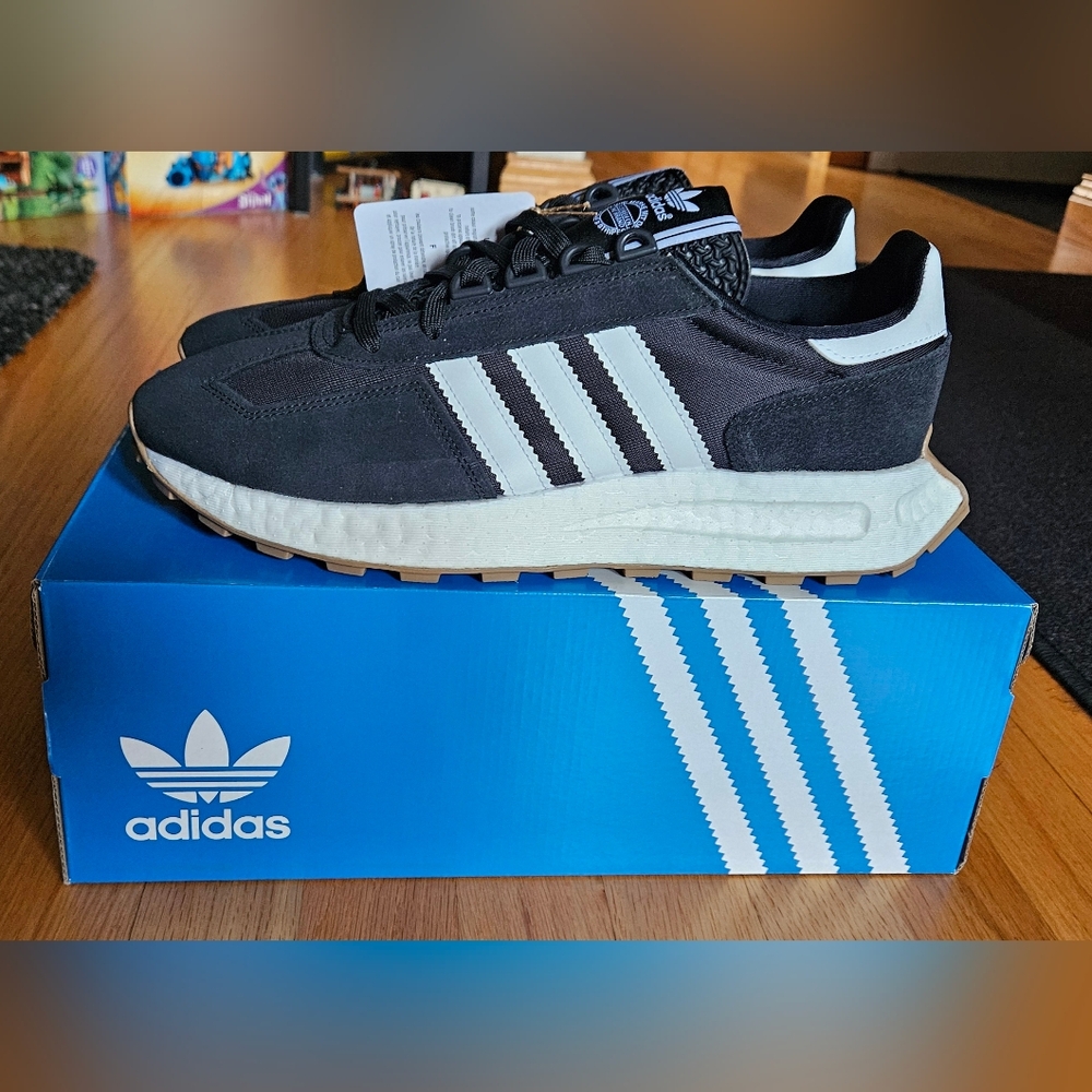 Brand New! adidas Retropy E5 Shoes Men's, Black, Size 10.5 NIB